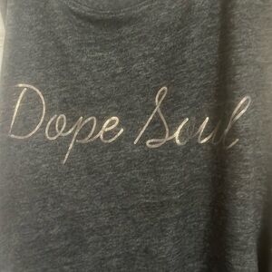 Dark gray spiritual gangster tank.